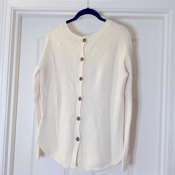 Madewell off-white sweater size S - Picture 3 of 5